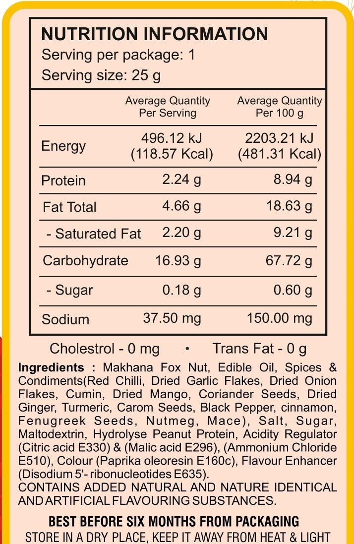 Peri Peri Makhana ( Fox Nut )